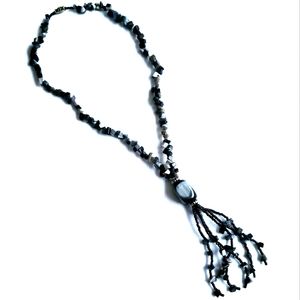 Stone style necklace